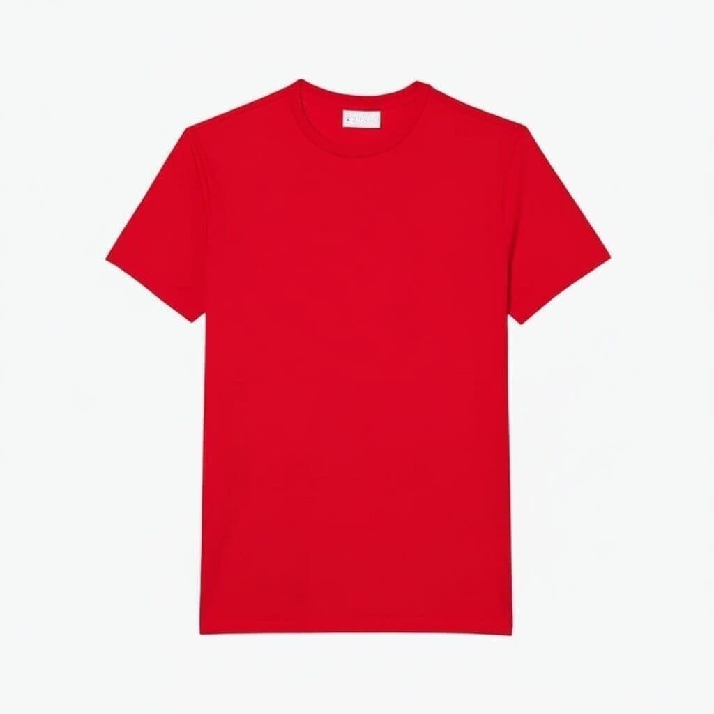 Pima Baumwolle T-SHIRT Vahler Rot S 