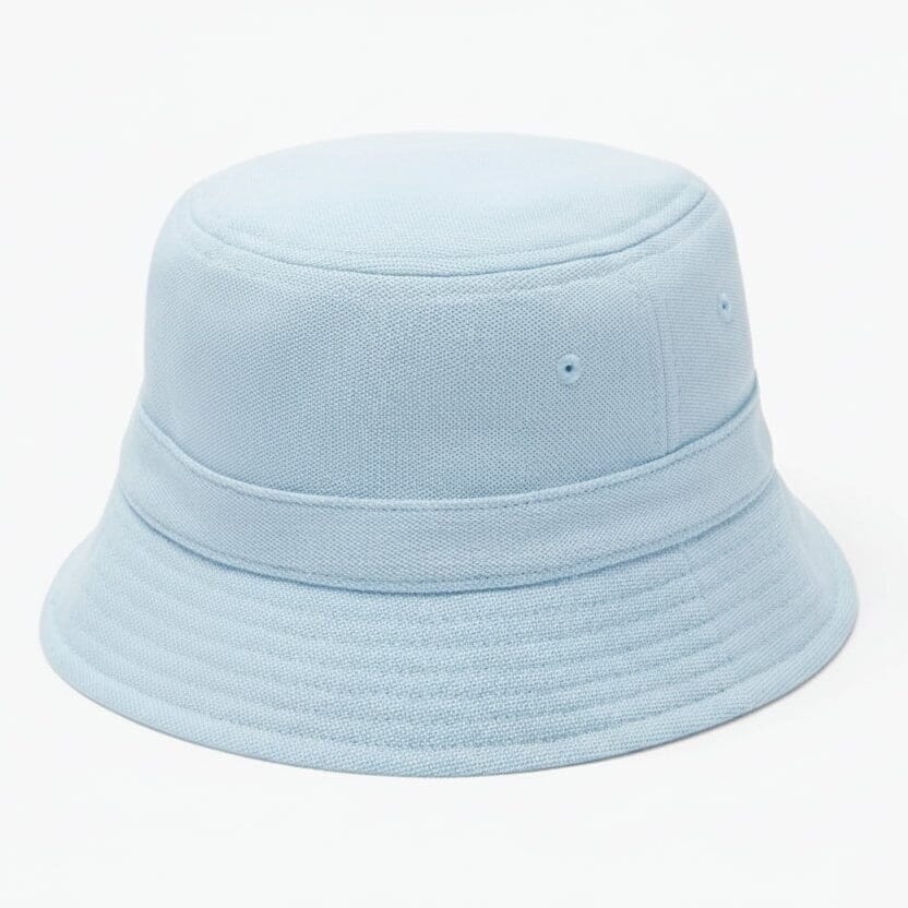 Piqué Bucket Hat Aus Bio-Baumwolle Vahler Hellblau 
