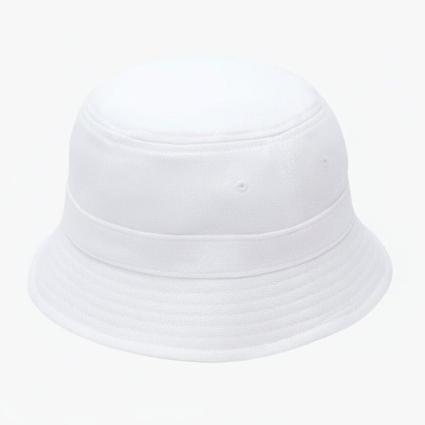 Piqué Bucket Hat Aus Bio-Baumwolle Vahler Weiß 