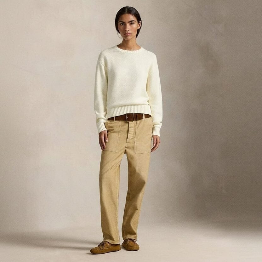 Polo Bear Baumwoll-Pullover Mit Rundhalsausschnitt Vahler 