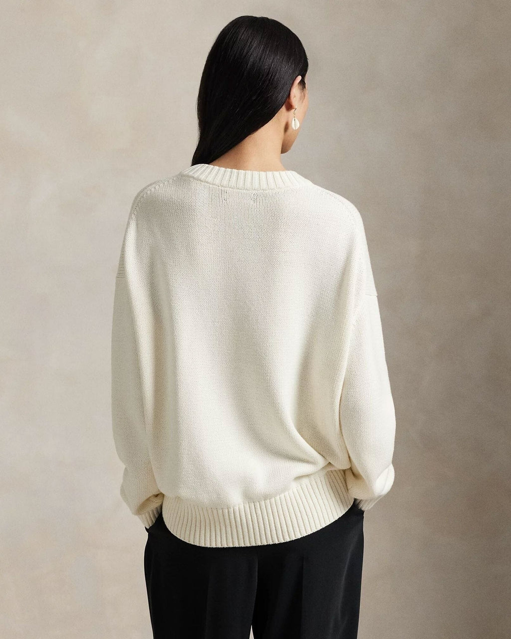 Polo Bear Baumwoll-Pullover Mit Rundhalsausschnitt Vahler 