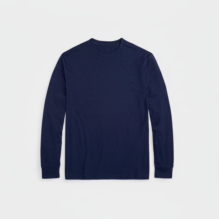 Polo Bear Jersey T-SHIRT in Classic Fit Vahler Newport Navy/Hudson Valley S 