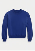 Polo Bear Leichtes Fleece Rundhals-Sweatshirt Vahler Yacht Blau S 