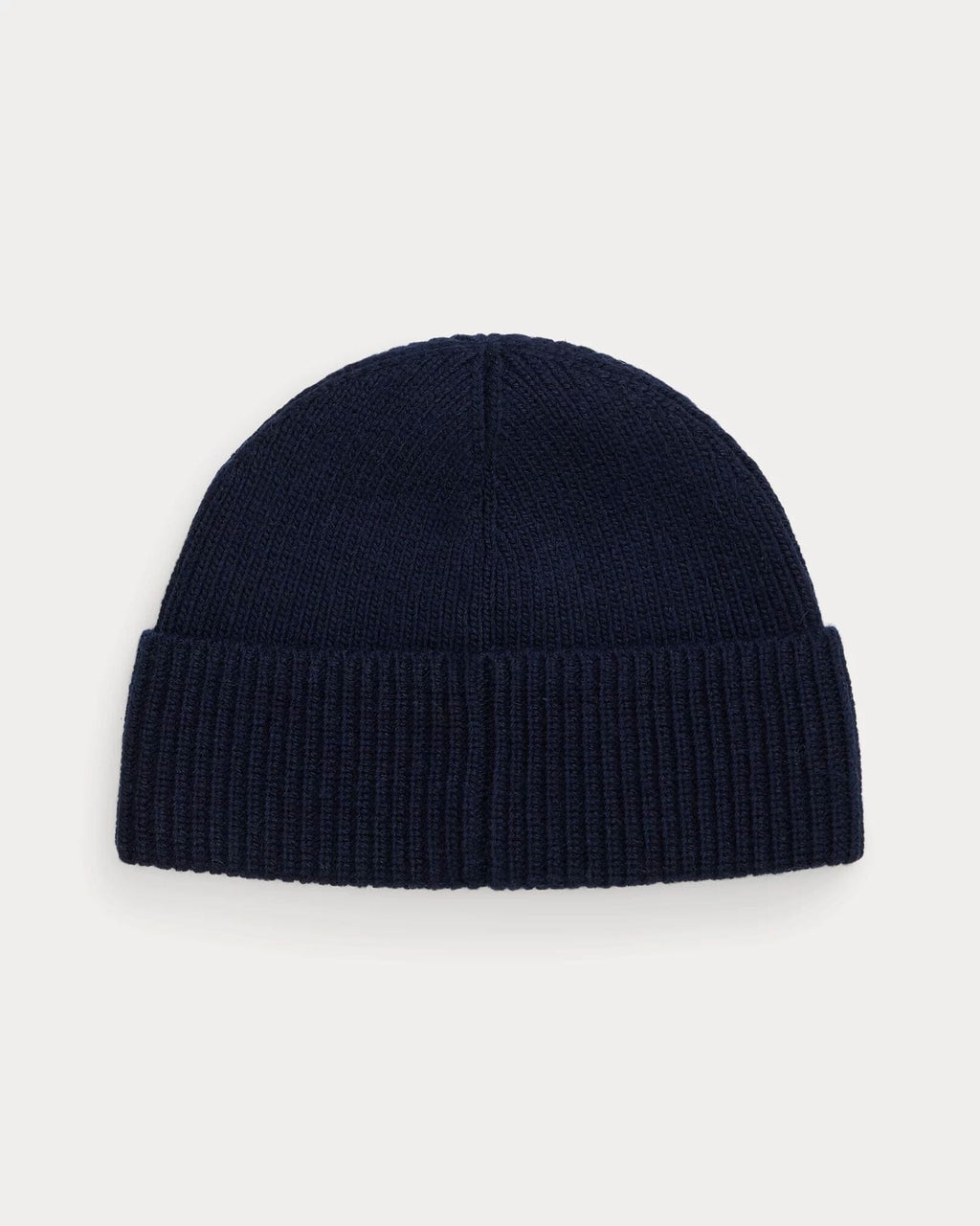 Polo Bear Rippstrick-Mütze Vahler Klassisches Marineblau 