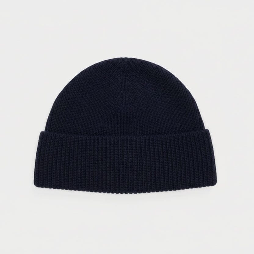 Polo Bear Rippstrick-Mütze Vahler Polo Schwarz 