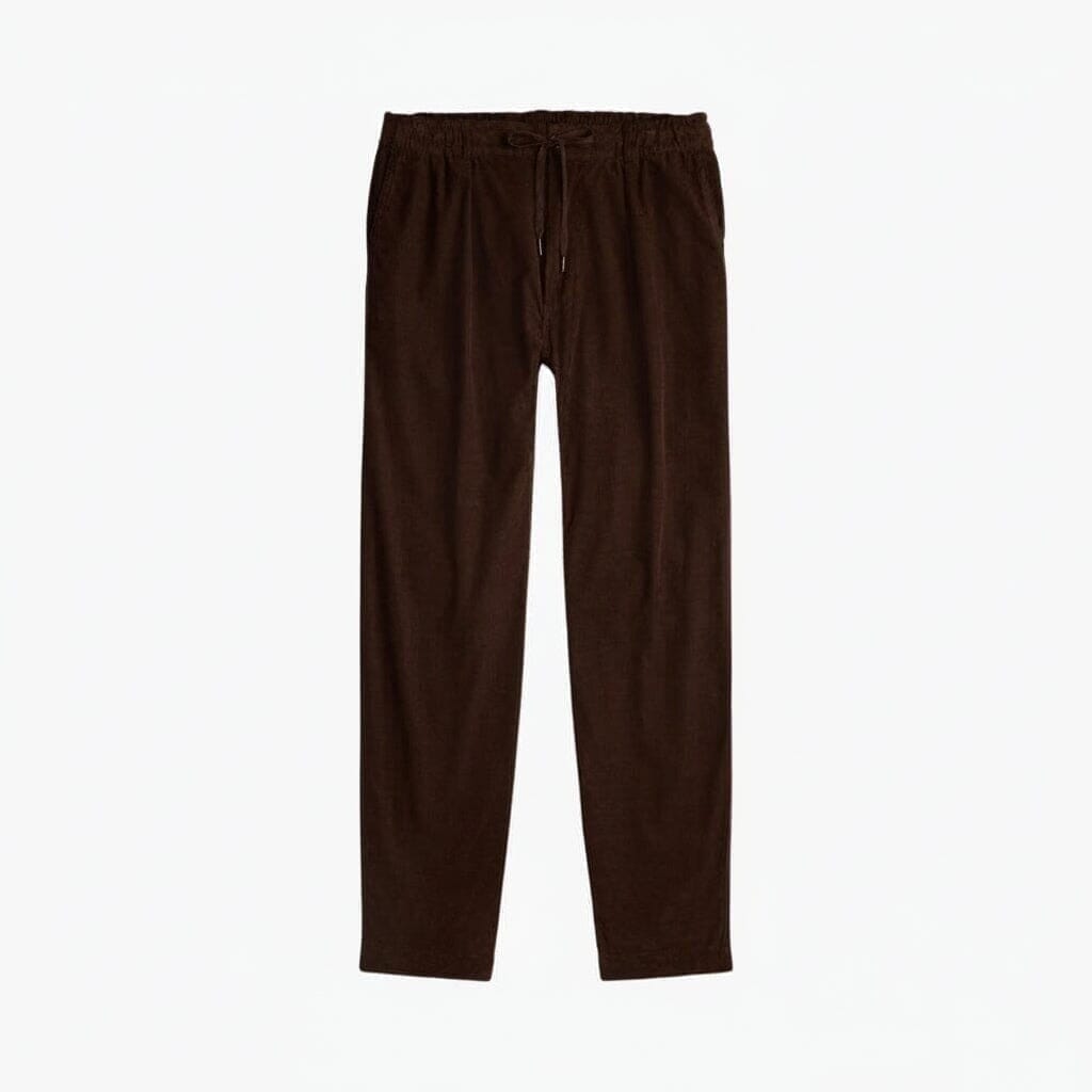 Polo Prepster Classic Tapered Fit Cordhose Vahler Dunkelbraun 28 