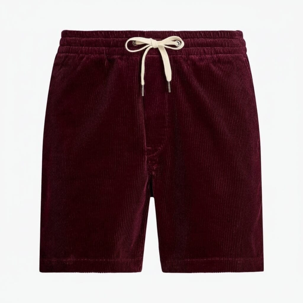 Polo Prepster Cord-Shorts Vahler Rubinrot 28 