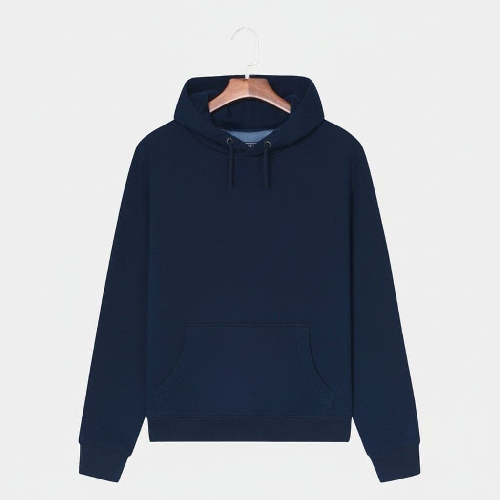 Premium Baumwoll-Hoodie Vahler Blau S 