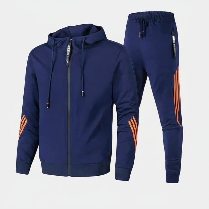 Premium Baumwoll-Hoodie Vahler Blau S 
