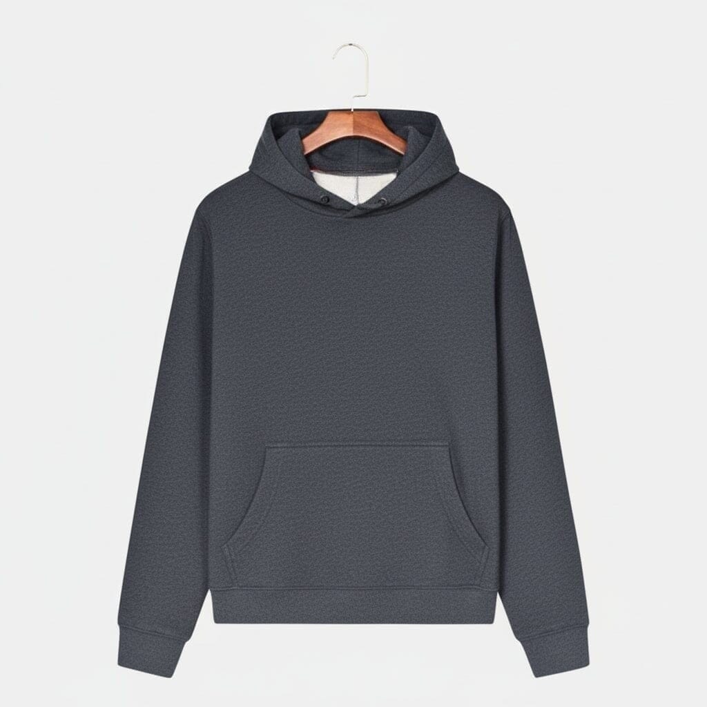 Premium Baumwoll-Hoodie Vahler Dunkelgrau S 