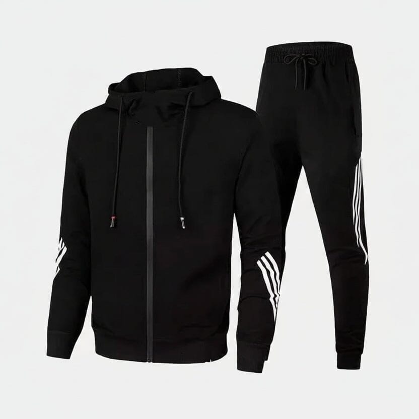 Premium Baumwoll-Hoodie Vahler Schwarz S 