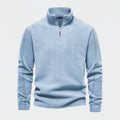 Prestige Zopfmuster Wollpullover Vahler Hellblau S 