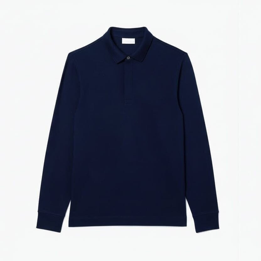 Regular Fit Paris Stretch Piqué Poloshirt Vahler Mitternachtsblau S 