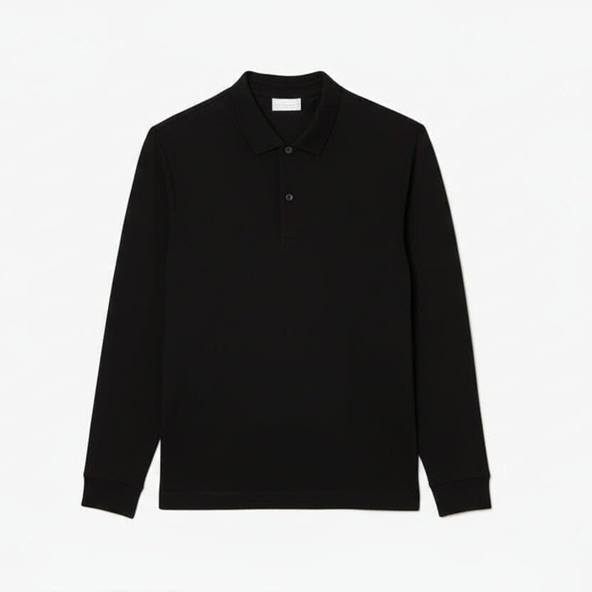 Regular Fit Paris Stretch Piqué Poloshirt Vahler Schwarz S 