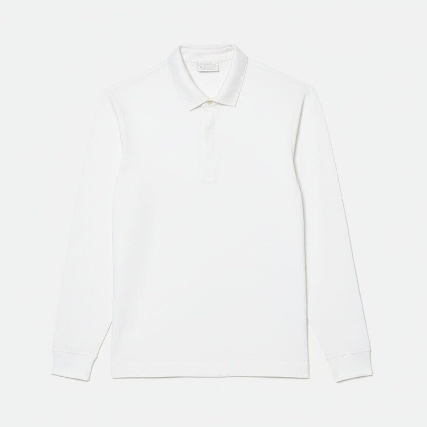 Regular Fit Paris Stretch Piqué Poloshirt Vahler Weiß S 