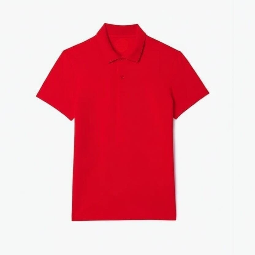 Regular Fit Poloshirt Aus Baumwoll-Mix Vahler Rot S 
