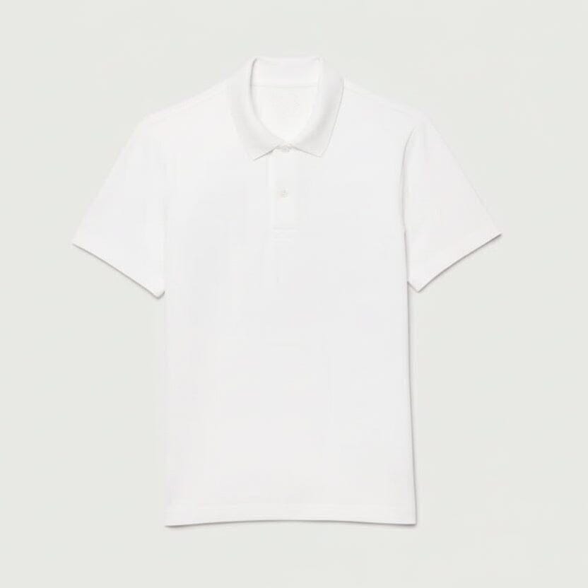Regular Fit Poloshirt Aus Baumwoll-Mix Vahler Weiß S 