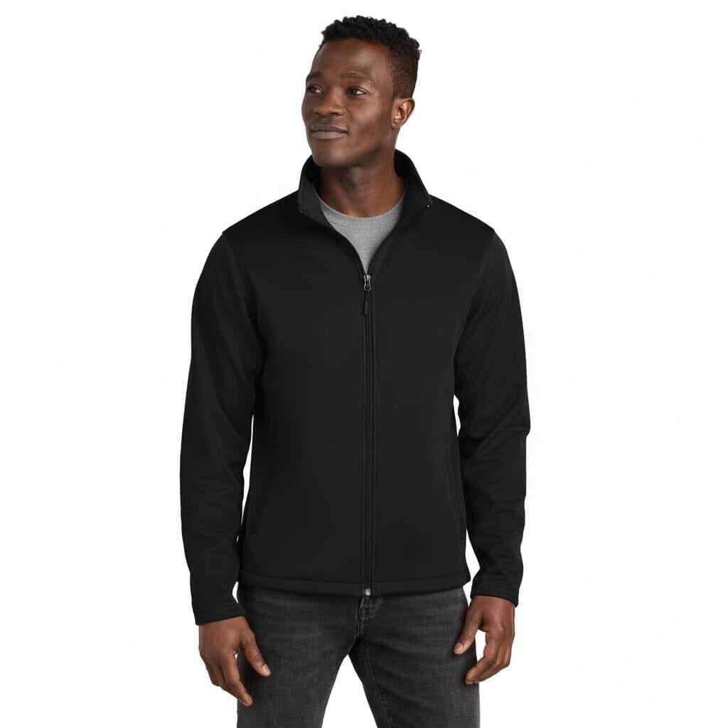 Ridgewall Softshell-Jacke Mit Brust-Logo Vahler Schwarz S 