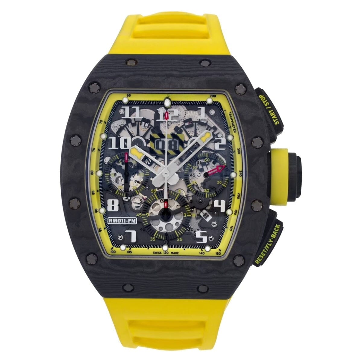 RM 11-03 "yellow Storm" Luxusuhr Vahler 