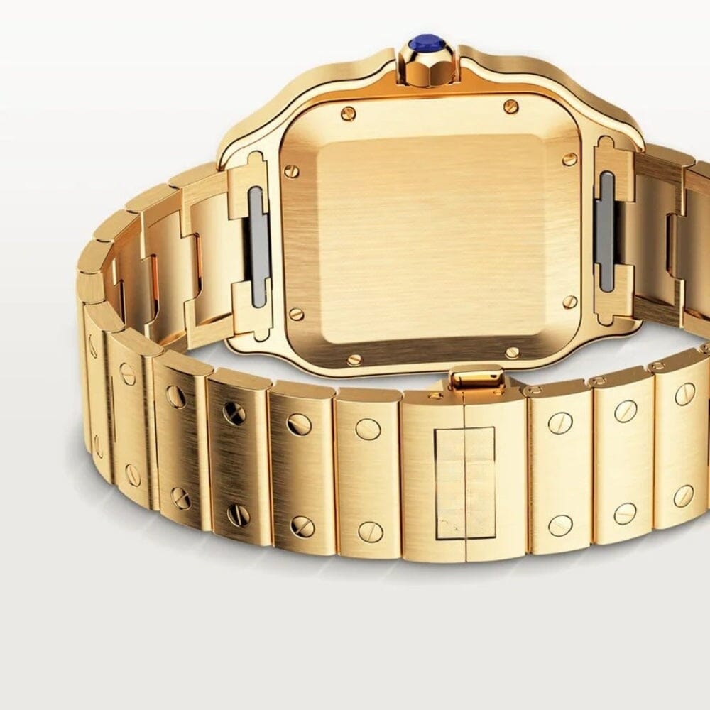 Santos Gold Herrenuhr Vahler 