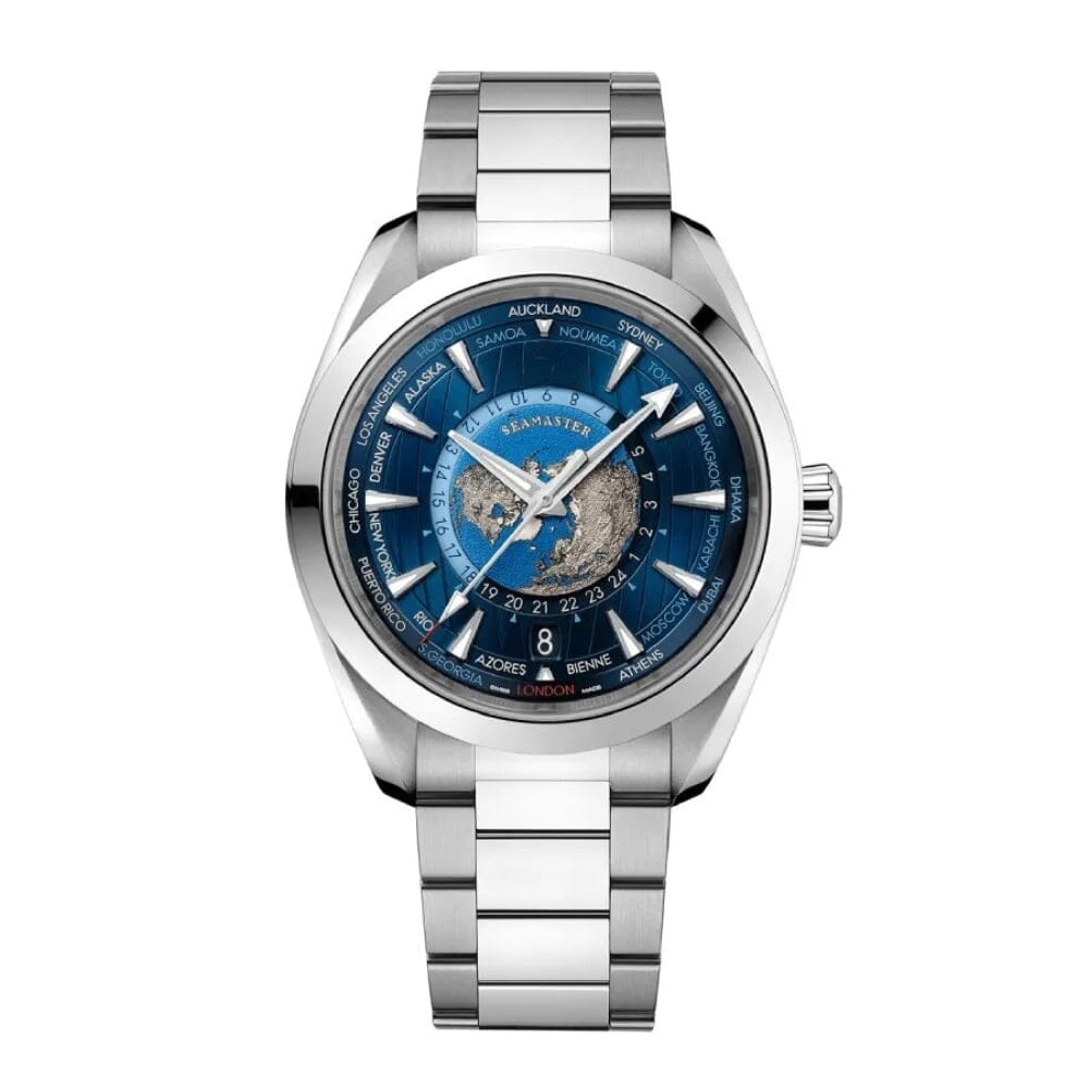 Seamaster Aqua Terra Worldtimer Herrenuhr Vahler 