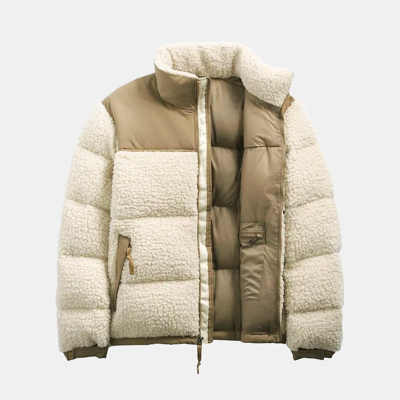 Sherpa Essential Daunenjacke Vahler Beige S 