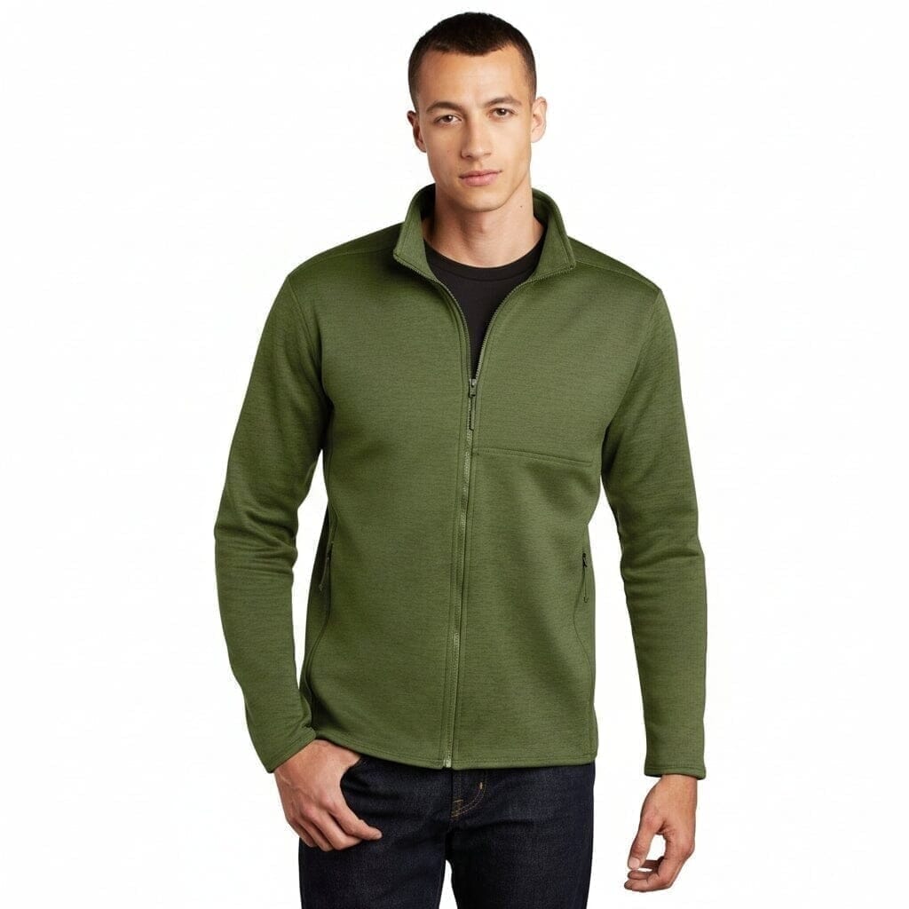 Skyline Fleece-Jacke Mit Reißverschluss Vahler Kleeblatt Meliert S 