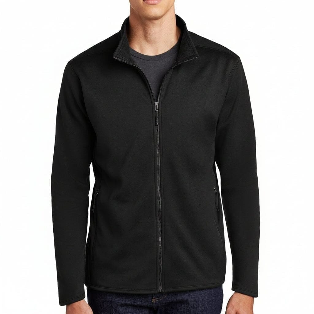 Skyline Fleece-Jacke Mit Reißverschluss Vahler Schwarz S 