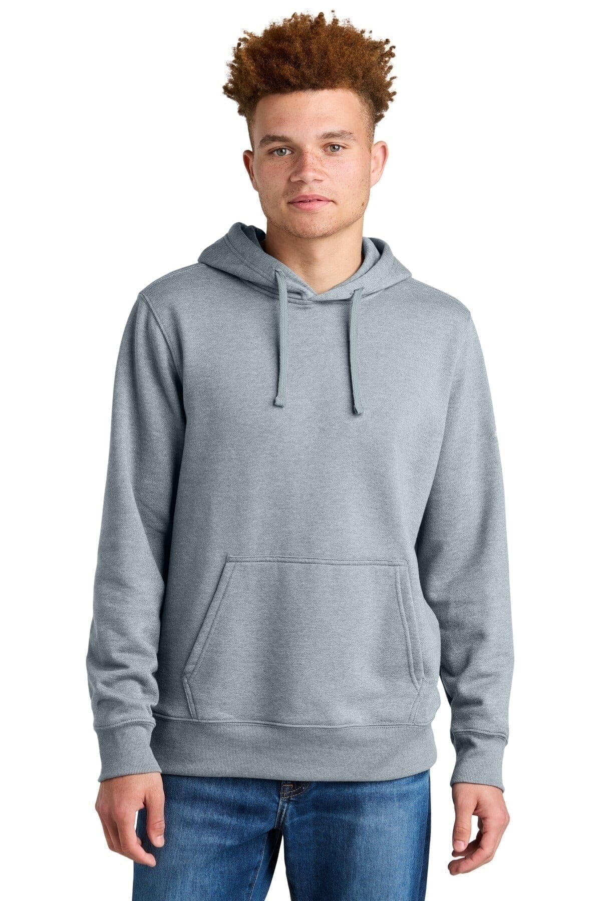 Sleeve Logo Pullover Kapuzenpullover Vahler Hellgrau Meliert S 