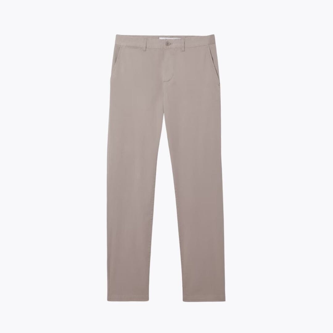 Slim Fit Stretch Baumwoll-Chino Hose Vahler Hellgrau S 