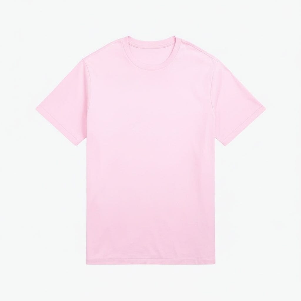 Soft Cotton Rundhals T-SHIRT Vahler Rosa S 