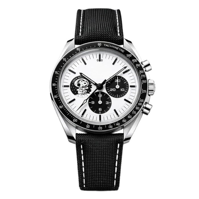 Speedmaster Professional Moonwatch "silver Snoopy Award" Herrenchronograph Vahler 