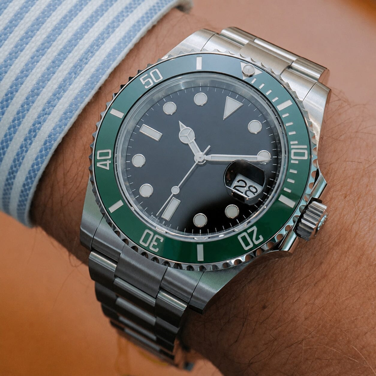 Submariner 126610LV "kermit" Herrenarmbanduhr Vahler 