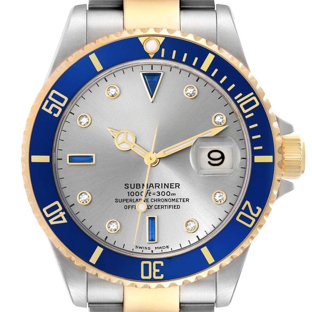 Submariner 16613 "sultan Silver" Luxusuhr Vahler 