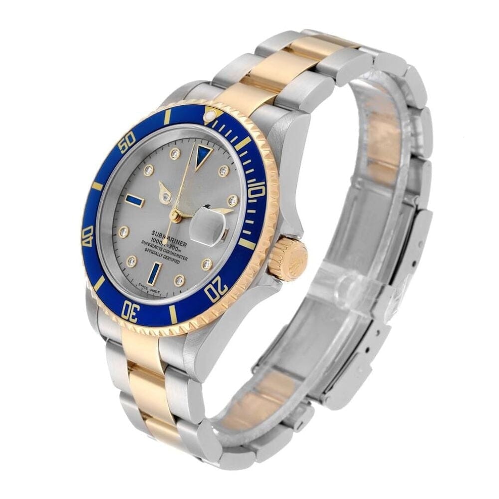 Submariner 16613 "sultan Silver" Luxusuhr Vahler 