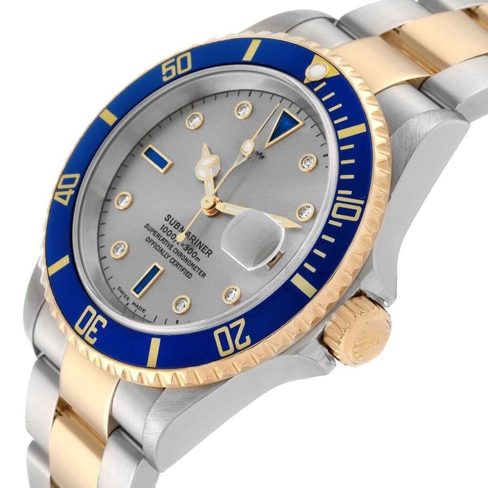 Submariner 16613 "sultan Silver" Luxusuhr Vahler 