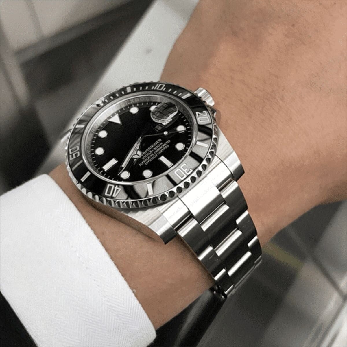 Submariner Date 116610LN "black Ceramic" Herrenarmbanduhr Vahler 