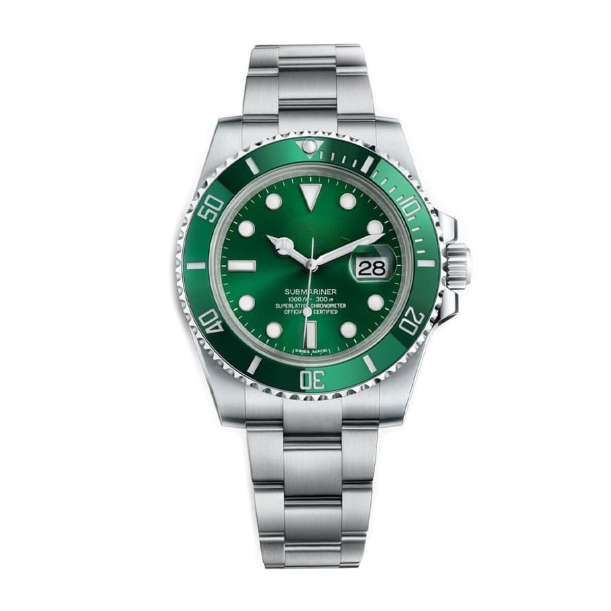 Submariner Date 116610LV "hulk" Herrenarmbanduhr Vahler 