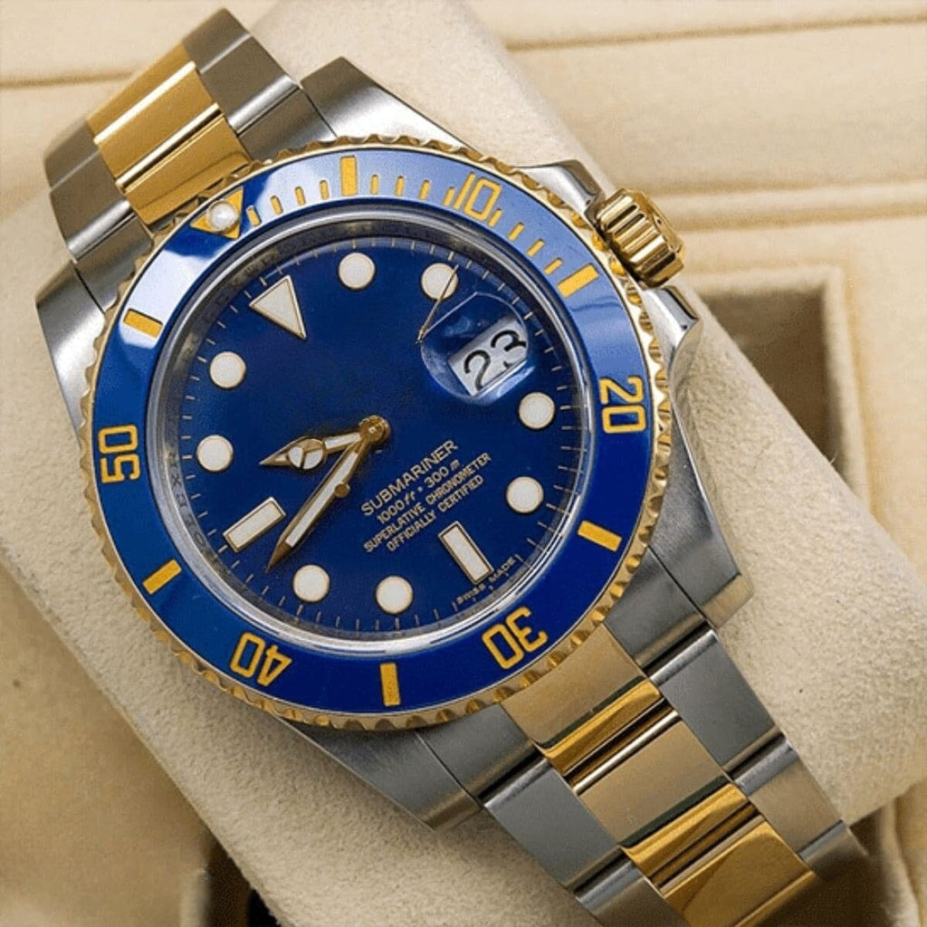 Submariner Date 126613LB "bluesy" Herrenarmbanduhr Vahler 