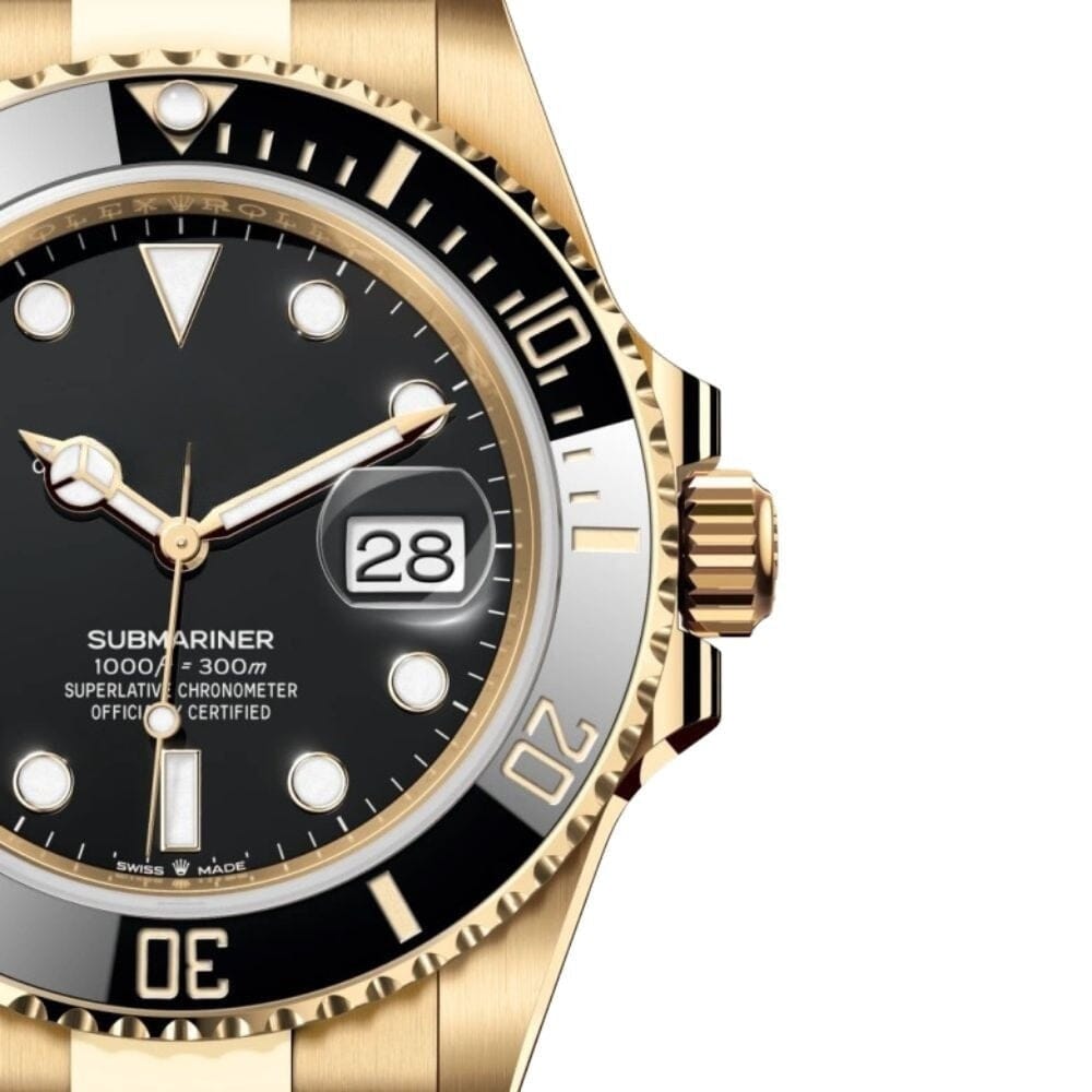 Submariner Date 126618ln-0002 Gelbgold Mit Schwarzem Zifferblatt Vahler 