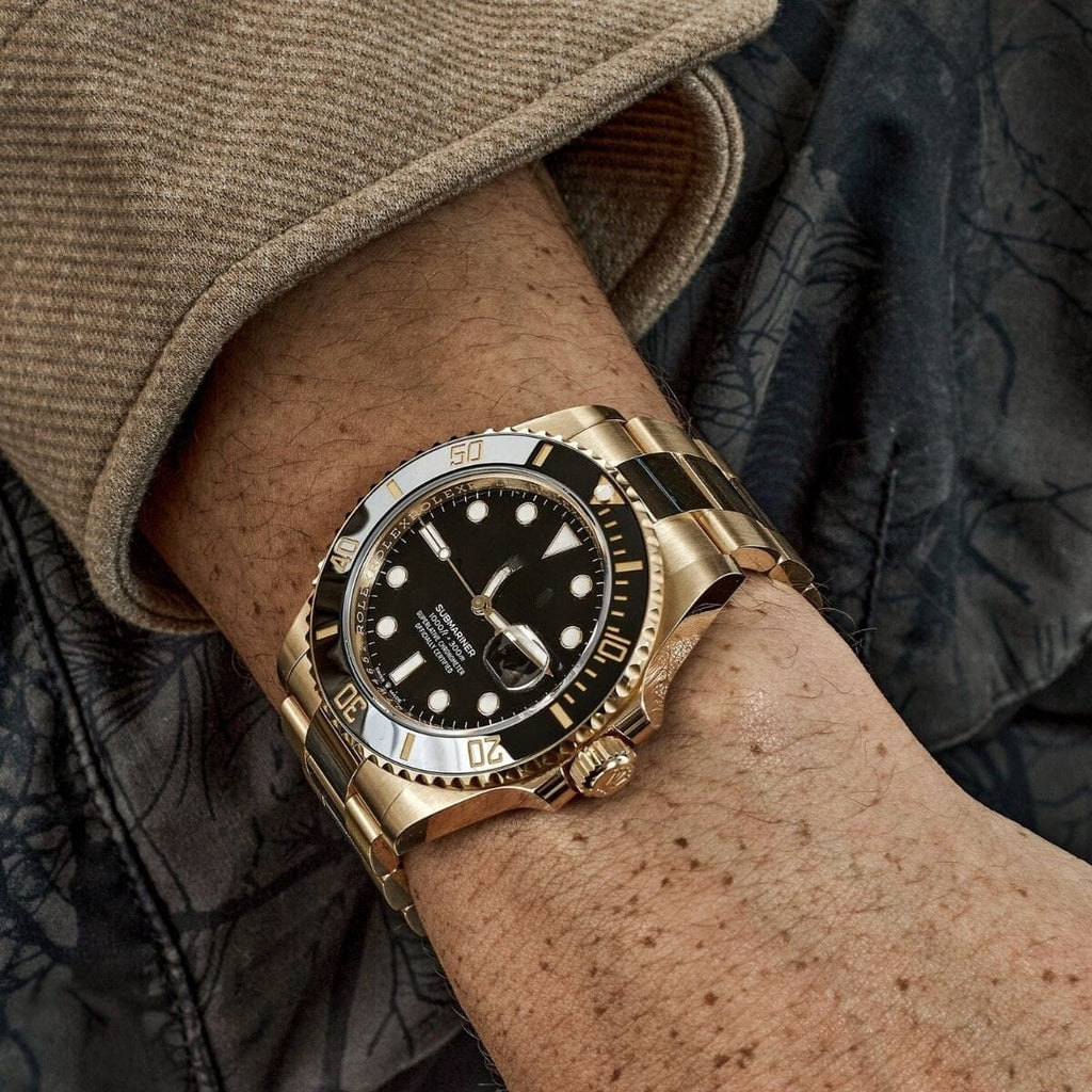 Submariner Date 126618ln-0002 Gelbgold Mit Schwarzem Zifferblatt Vahler 