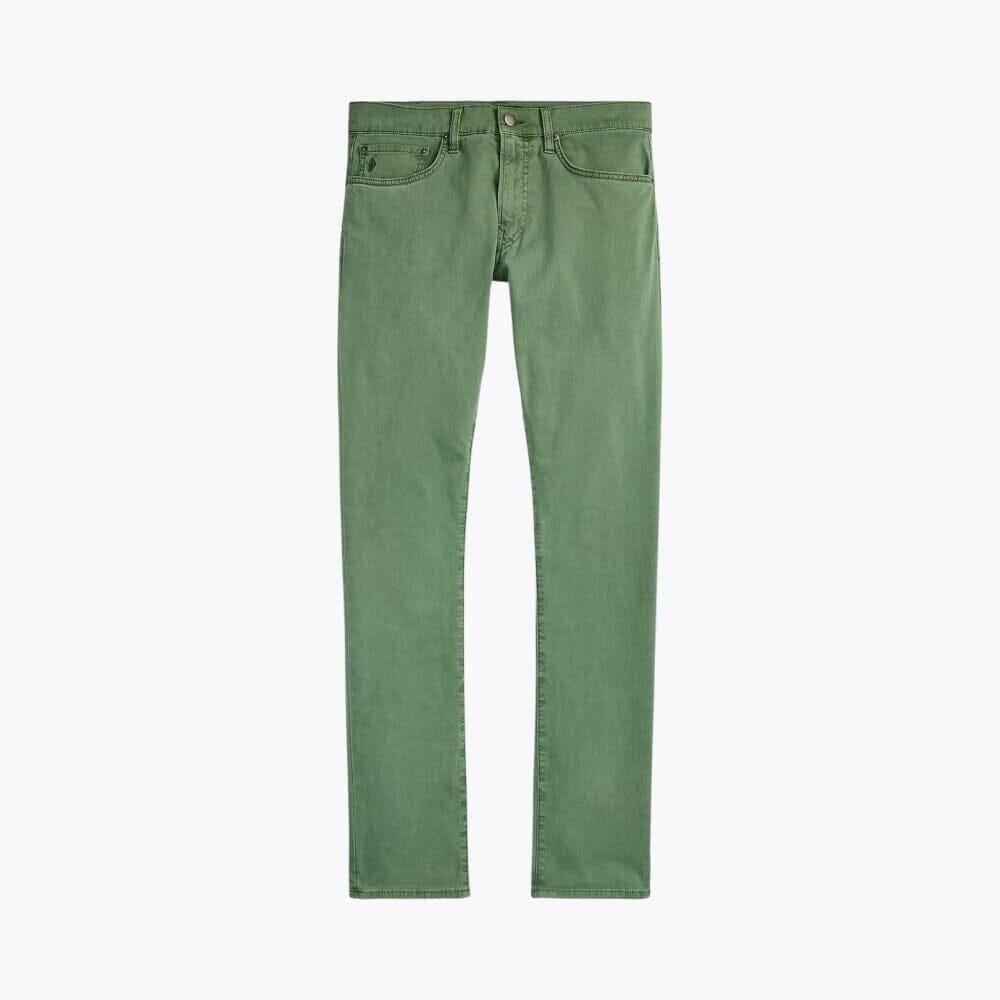 Sullivan Slim Stretch Twill Hose Vahler Grün 28 
