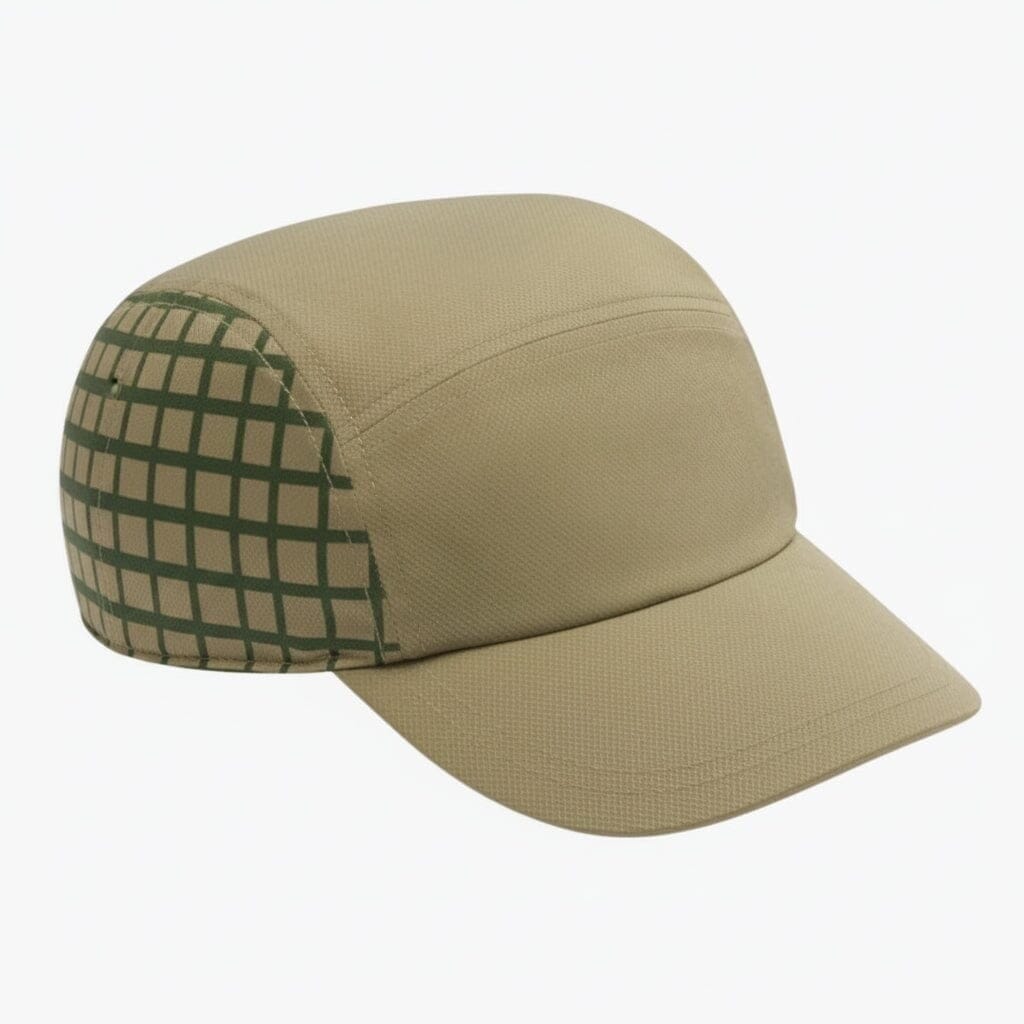 Tennis-Cap Mit Grafik-Print Vahler Khakigrün 