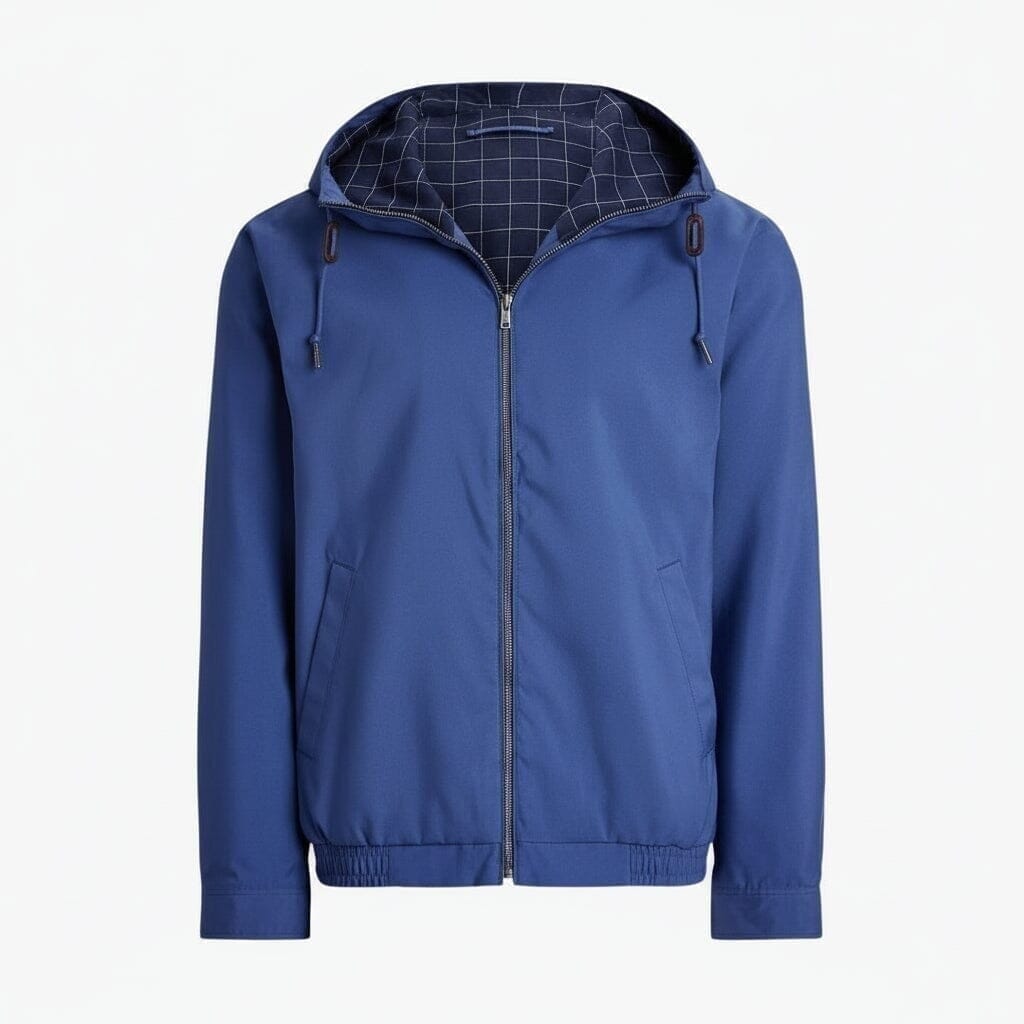 Twill Kapuzenjacke Vahler Königsblau S 