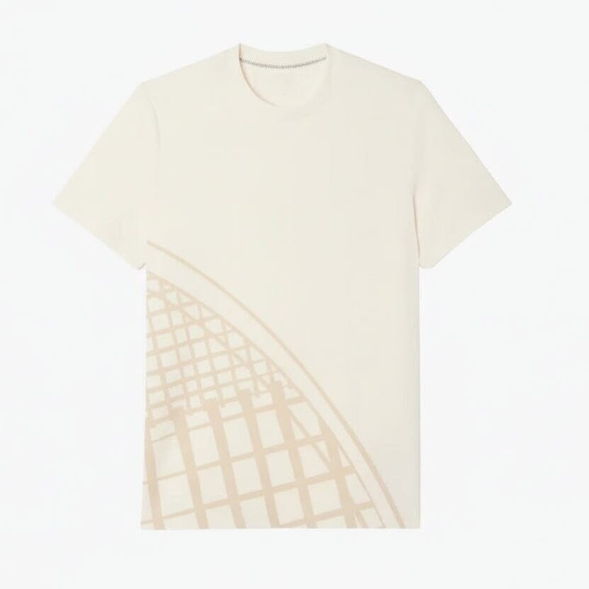 Ultra Dry Tennis T-SHIRT Mit Print Vahler Weiß S 