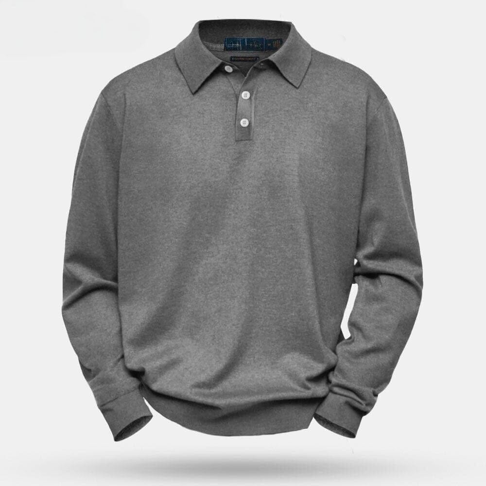 Victor Zopfmuster Wollpullover Vahler Grau S 