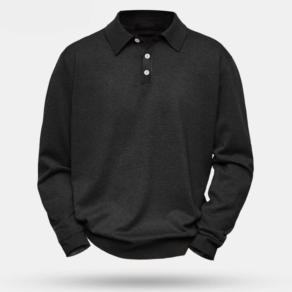 Victor Zopfmuster Wollpullover Vahler Schwarz S 