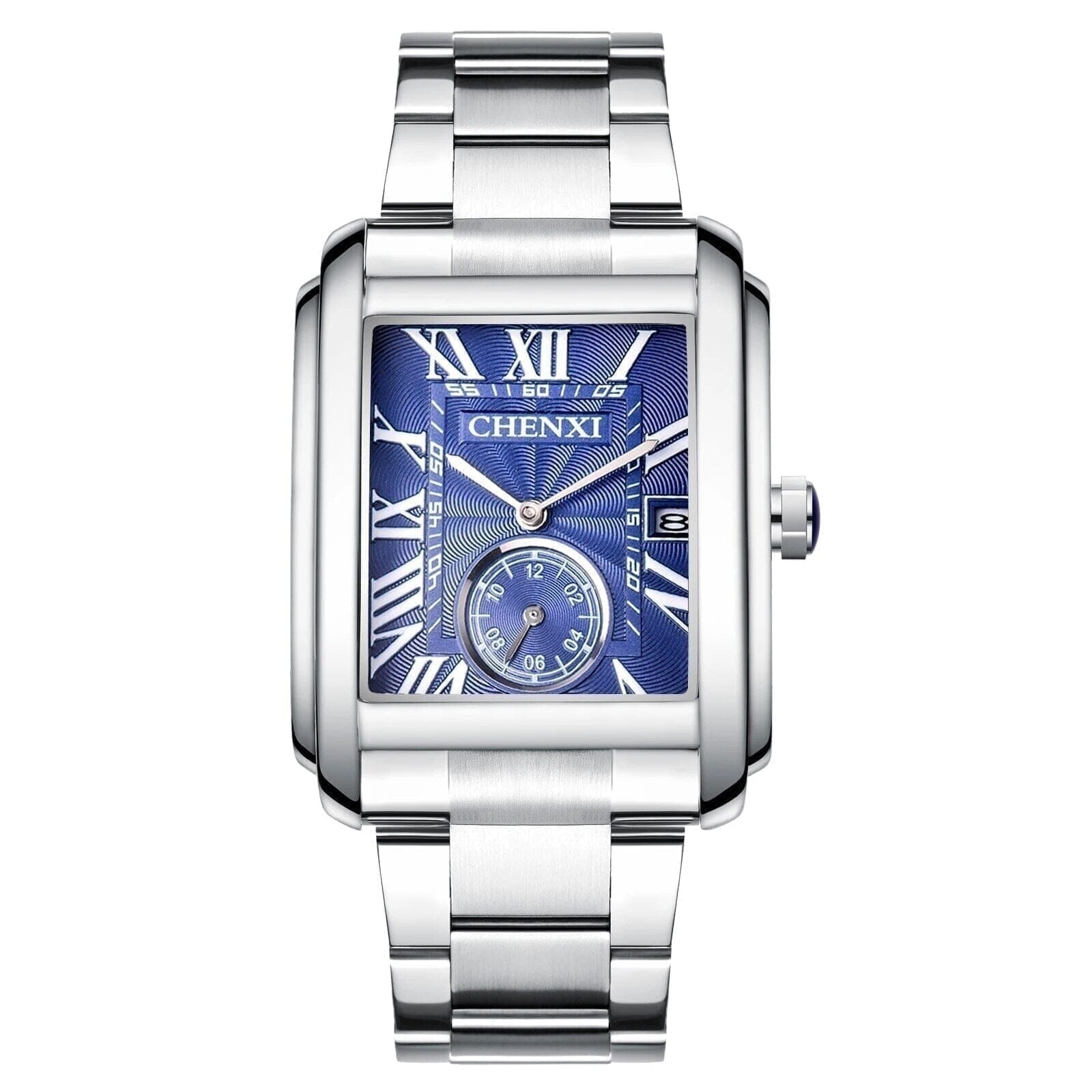 Vintage Uhr Vahler Blau 