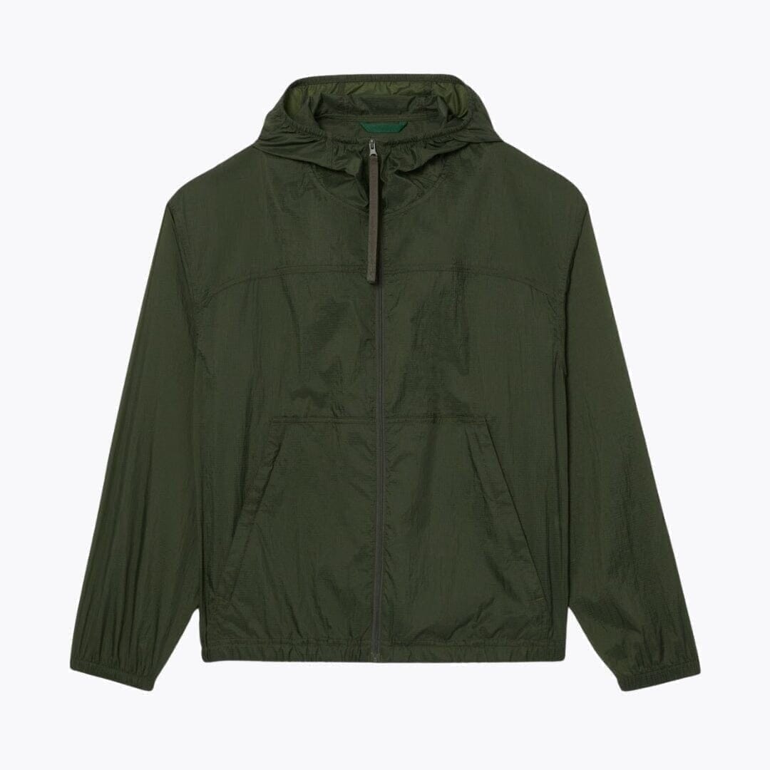 Wasserabweisende Packbare Nylon Jacke Vahler Flaschengrün S 