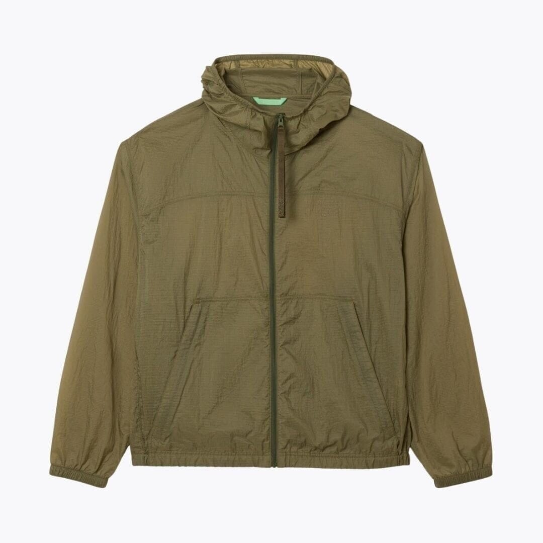 Wasserabweisende Packbare Nylon Jacke Vahler Khakigrün S 